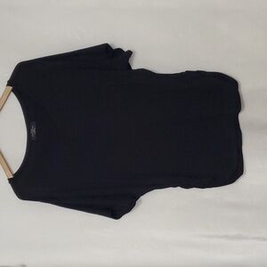 Made by Johnny Black V-neck Side Runching Tunic Top Size XXL.